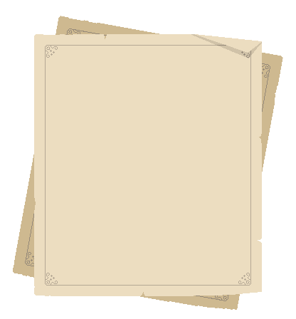 piece of paper on top of desk
